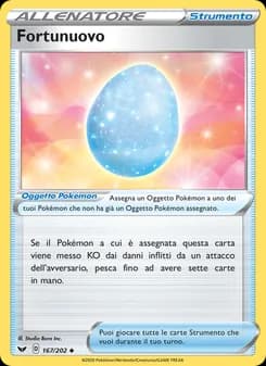 Fortunuovo card in Italian