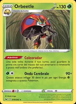 Orbeetle card in Italian