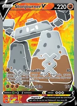 Stonjourner V card in Italian