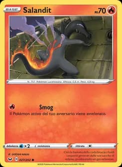 Salandit card in Italian