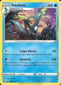 Inteleon card in Italian