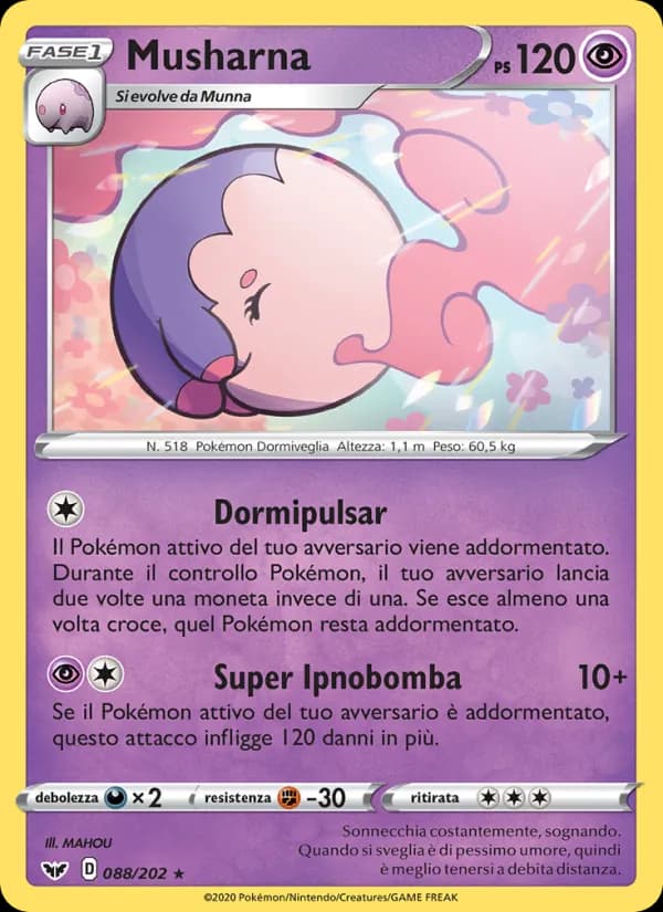 Musharna card in Italian