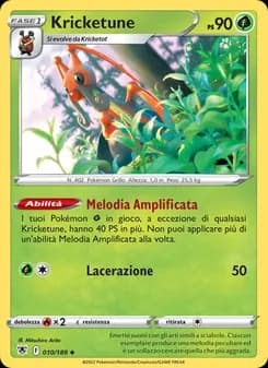 Kricketune card in Italian