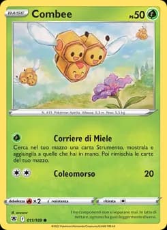 Combee card in Italian