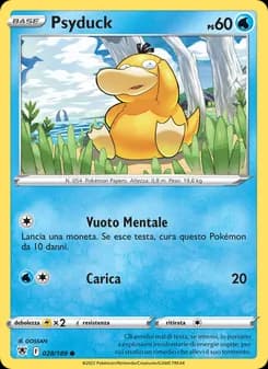 Psyduck card in Italian