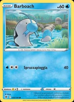 Barboach card in Italian