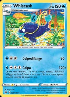 Whiscash card in Italian