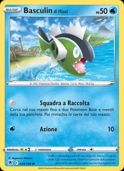 Basculin di Hisui card in Italian