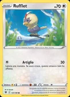 Rufflet card in Italian