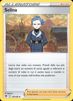 Selina card in Italian