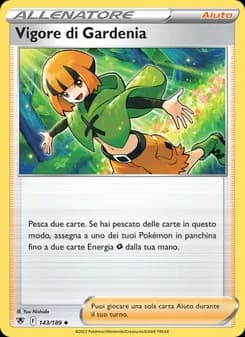 Vigore di Gardenia card in Italian
