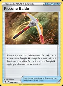 Piccone Baldo card in Italian