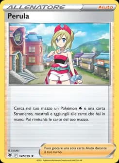 Perula card in Italian