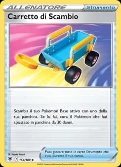 Carretto di Scambio card in Italian