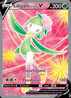 Lilligant di Hisui V card in Italian