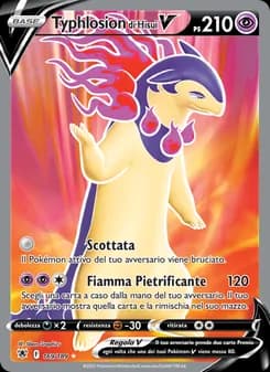 Typhlosion di Hisui V card in Italian