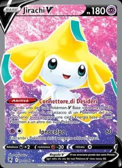 Jirachi V card in Italian