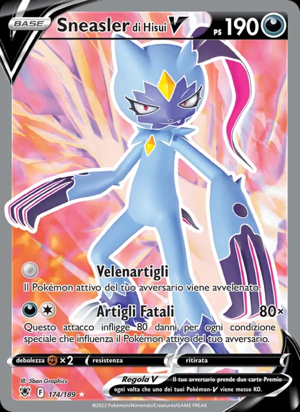 Sneasler di Hisui V card in Italian