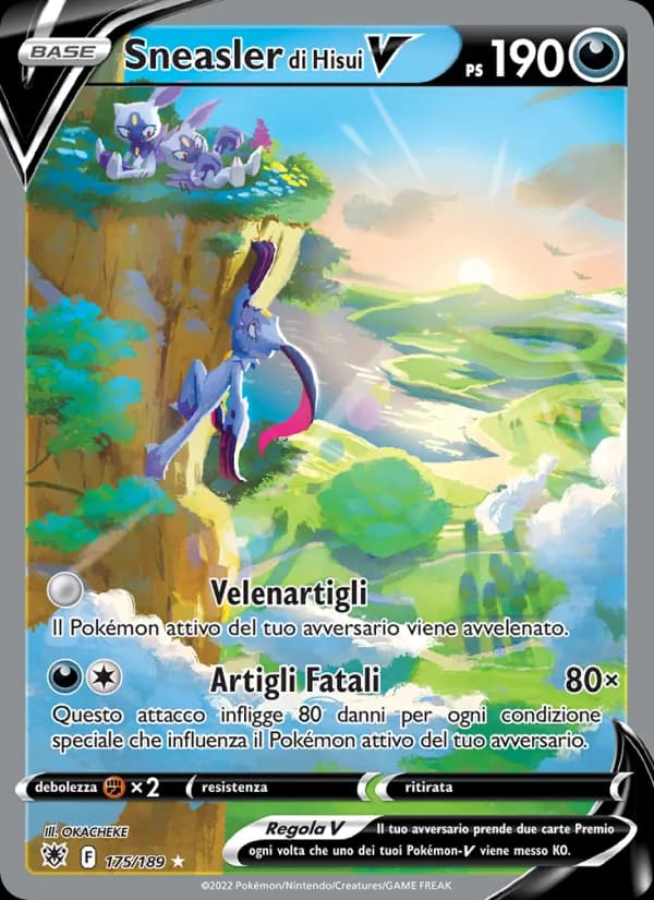 Sneasler di Hisui V card in Italian