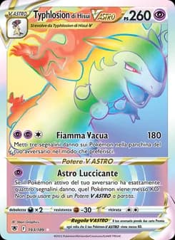 Typhlosion di Hisui V ASTRO card in Italian
