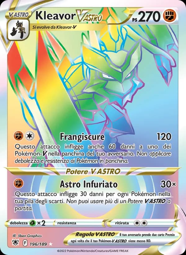 Kleavor V ASTRO card in Italian