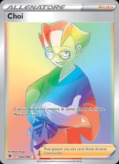 Choi card in Italian