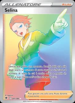 Selina card in Italian