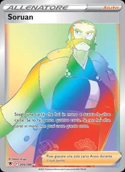 Soruan card in Italian
