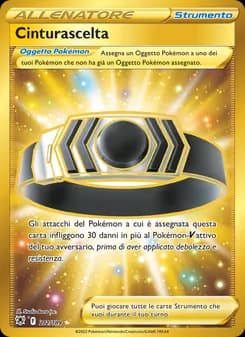 Cinturascelta card in Italian