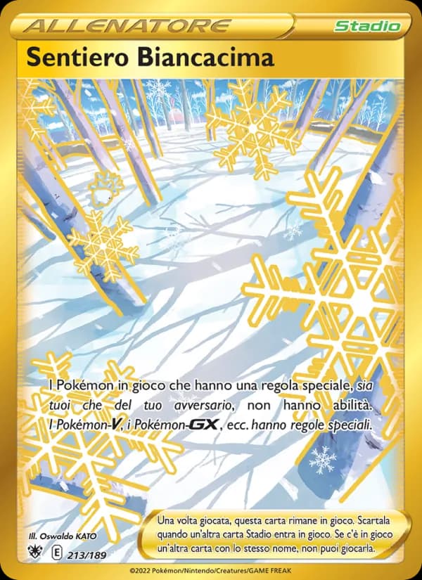 Sentiero Biancacima card in Italian