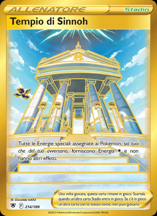 Tempio di Sinnoh card in Italian