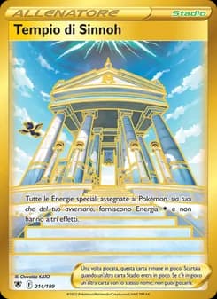 Tempio di Sinnoh card in Italian