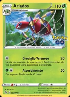 Ariados card in Italian