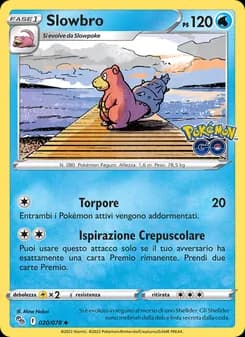 Slowbro card in Italian