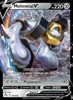 Melmetal V card in Italian