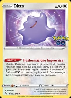 Ditto card in Italian