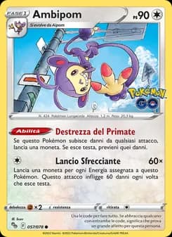 Ambipom card in Italian