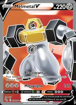 Melmetal V card in Italian