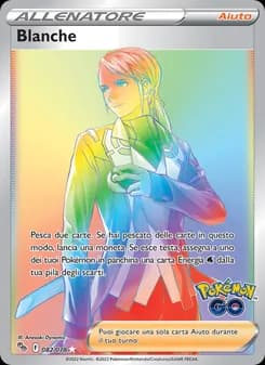 Blanche card in Italian
