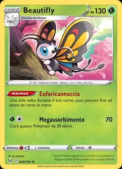 Beautifly card in Italian