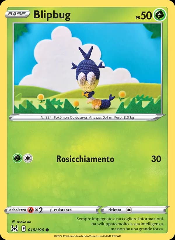 Blipbug card in Italian