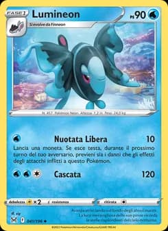 Lumineon card in Italian