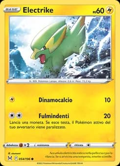 Electrike card in Italian