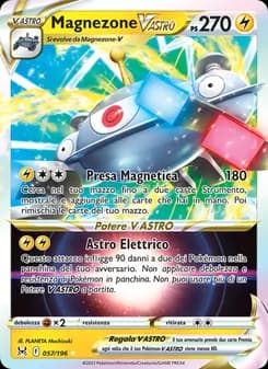 Magnezone V ASTRO card in Italian