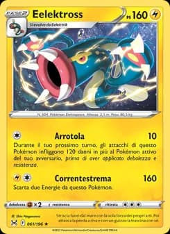 Eelektross card in Italian
