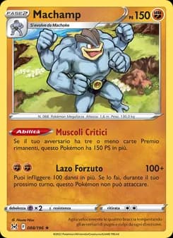 Machamp card in Italian