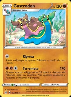 Gastrodon card in Italian
