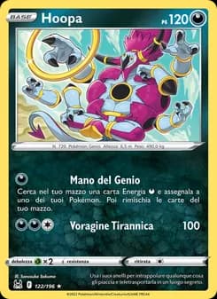 Hoopa card in Italian
