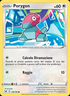 Porygon card in Italian
