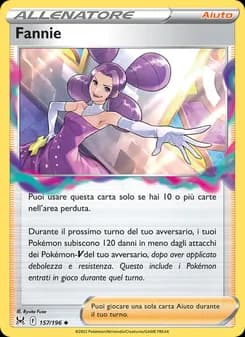 Fannie card in Italian